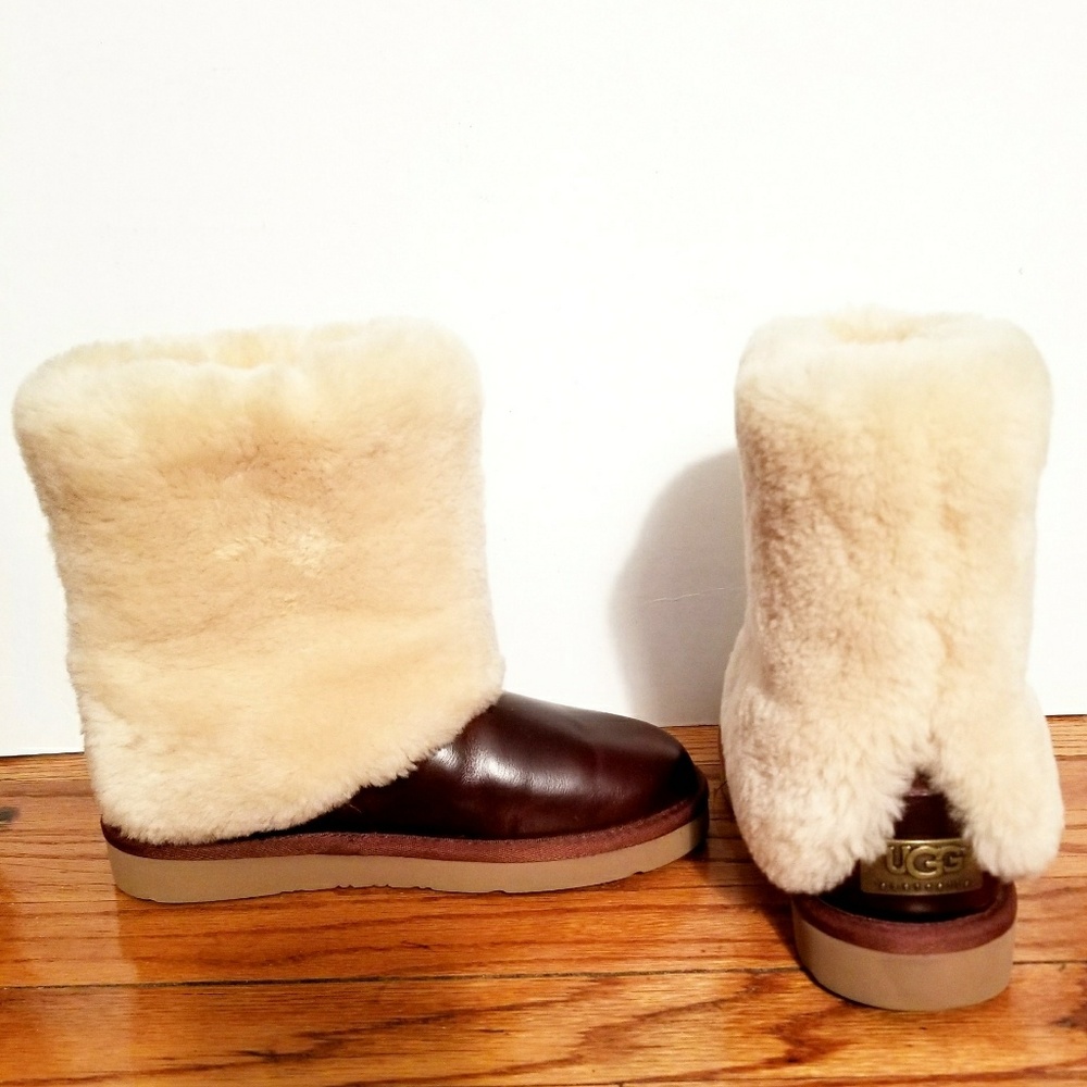 Ugg Patten Cherry Brown Boots
